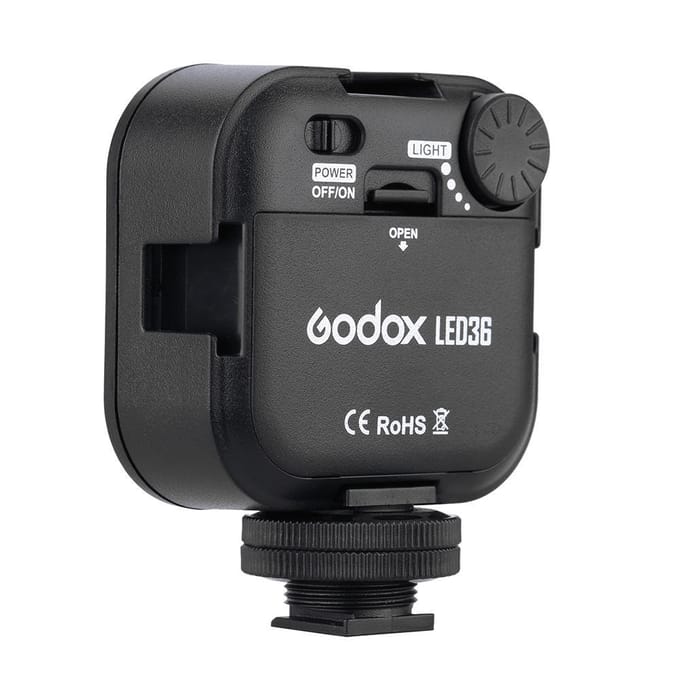 Godox LED36 Videolamp voor DSLR Camera Camcorder mini DVR black