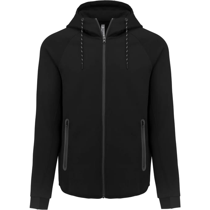 PROACT® Herenjas met capuchon performance PA358 - Black - S