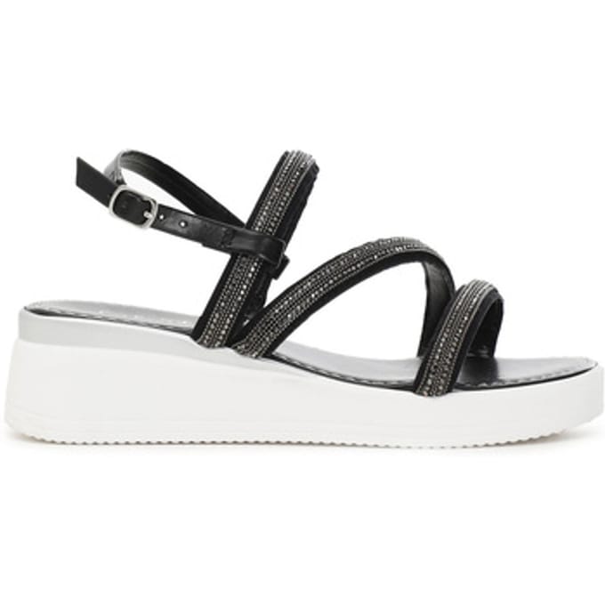 Sandalen met sleehak Café Noir C1XL9903
