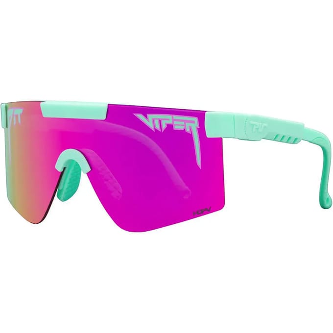Pit Viper The Oral Exam Original Wide Gepolariseerde Zonnebril Paars HDPV Polarized Pink/CAT3