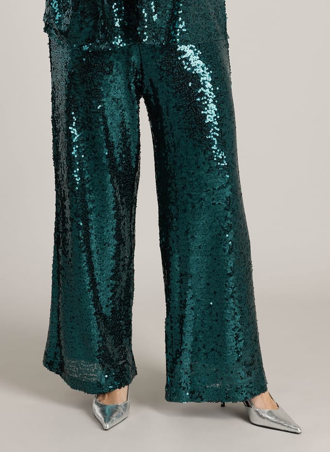 YEST CURVE Wincy Essential Bottoms - Teal Green - maat 1(48)
