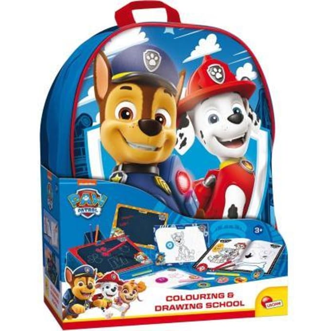 Sac a dos école de dessin et coloriage - Paw Patrol - LISCIANI