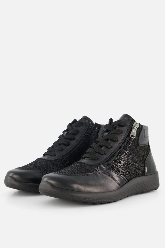 Feyn Feyn Kira 24 Veterboots zwart Leer K-Leest