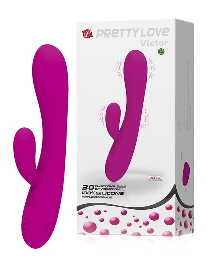 Pretty Love - Oplaadbare Rabbit Vibrator Victor