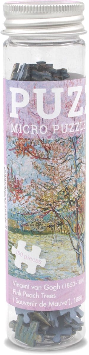 Lanzfeld - Puzzel Volwassenen - Micropuzzel - 150 Stukjes - Vincent Van Gogh - Roze Perzikbomen - Kunst