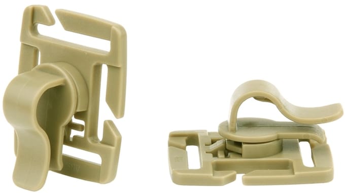 Molle multiclip 2-pack JFO05 Coyote