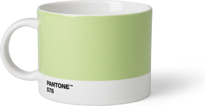 Pantone Theekop - Bone China - Light Green 578 C