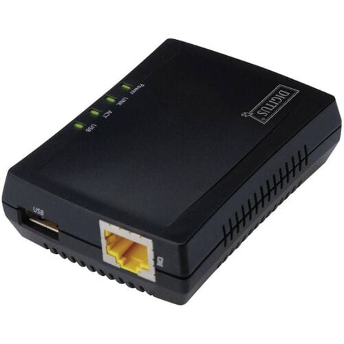 Digitus DN-13020 Netwerk-USB-server USB-A 2.0, LAN (10/100 MBit/s)
