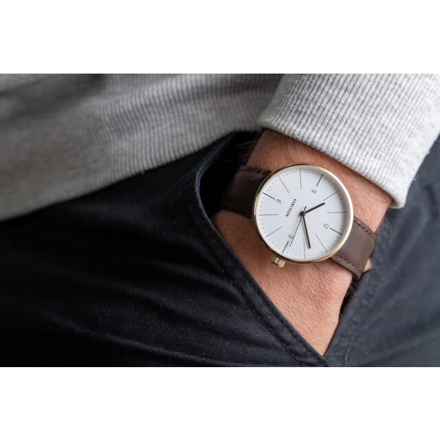 Karlsson Horloge Normann - Wit - Ø4cm - Scandinavisch,Modern