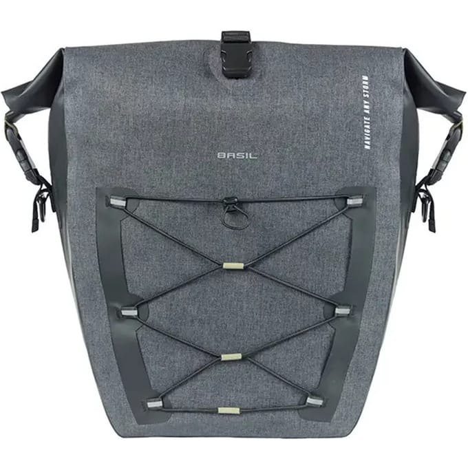 Basil Navigator Storm L enkele tas MIK Hooks 25-31L- zwart