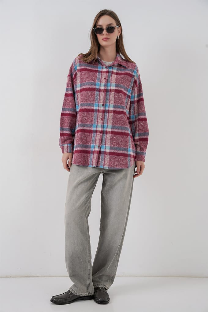 Reguliere Pasvorm Flanellen Shirt