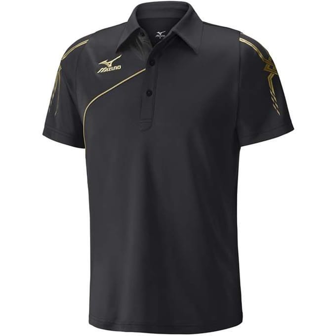 Mizuno DryLite Heren Zwart Poloshirt