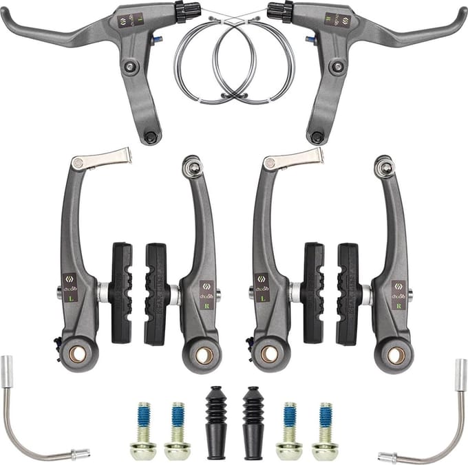 JGS ® Fiets V-rem set voor achter V-rem voor Shimano