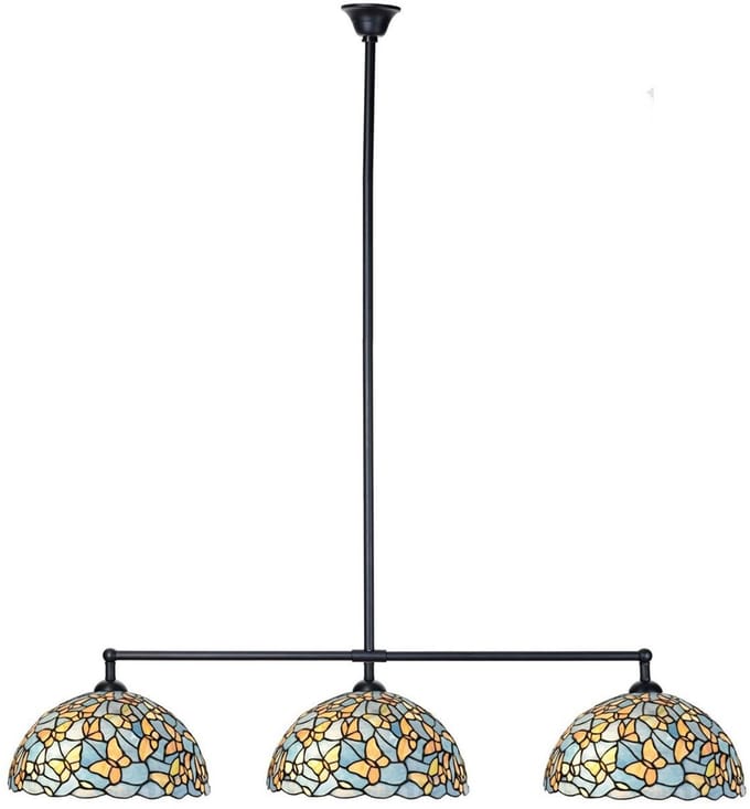 Tiffany T-lamp 3 lichts Fly Away Ø 35 - Art Deco Trade