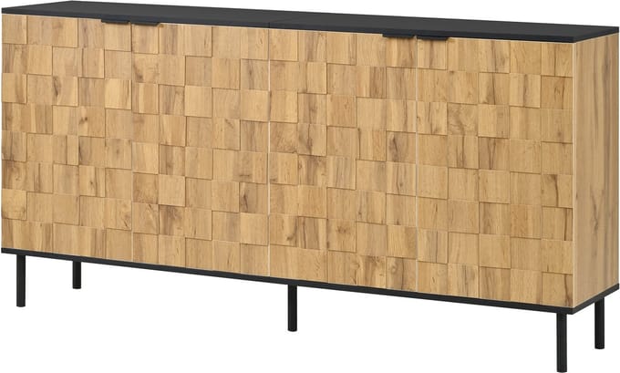 Urban Loft Metro - Sideboard - 160cm - Mosaic Design - 2 Doors