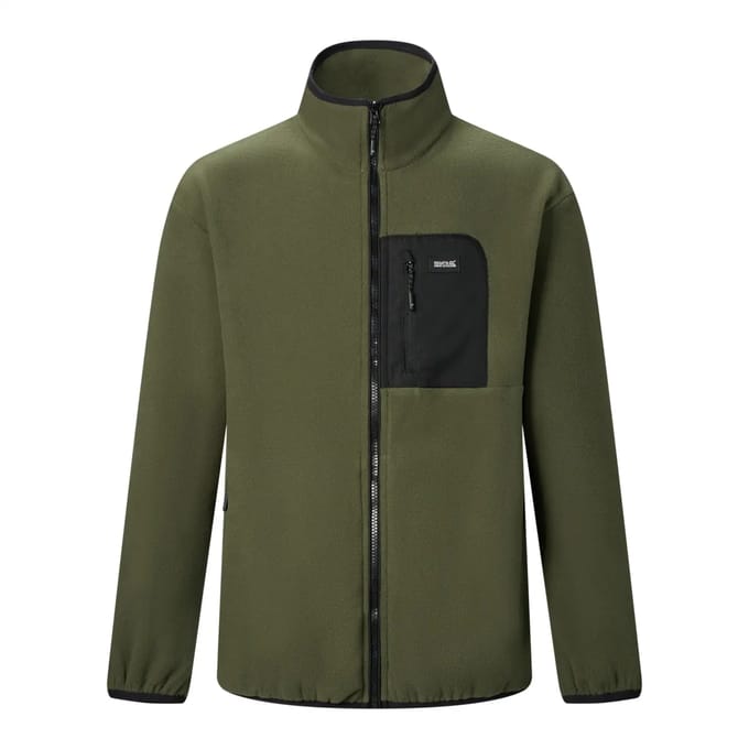 Regatta Frankie Fleece Met Volledige Rits Groen M Man