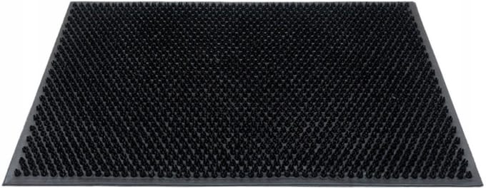 Texas Trawka Serie - Deurmat - 40x60 cm - Weerbestendig - Zwart