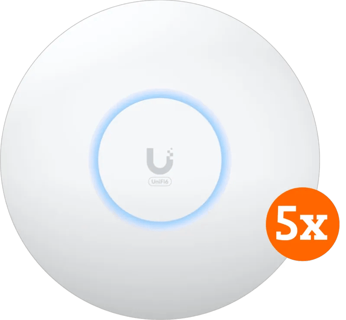Ubiquiti UniFi U6+ 5-Pack