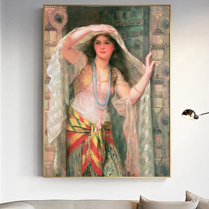 5D Diamond Painting Cross Ctitch Kits Diamond Mozaïek Borduurbloem Volledige boordecoratie 20X30CM beige