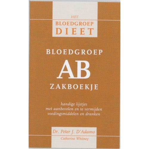 Bloedgroep Ab Zakboekje - P. D'Adamo