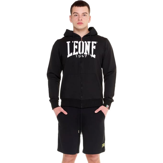 Hooded sweatshirt met rits Leone