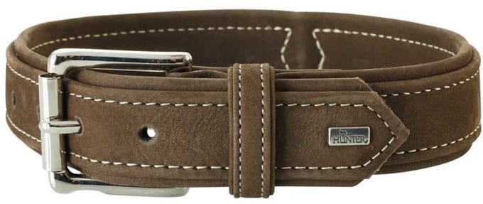 Hunter Hiondenhalsband Hunting 55 Bruin | 42 - 48cm/35mm