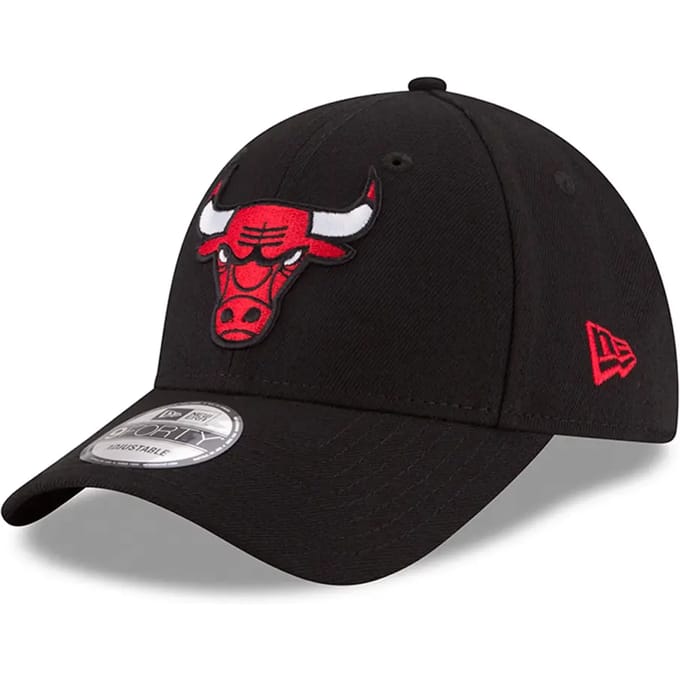 New Era NBA Chicago Bulls Cap - 9FORTY - One size - Black/Bulls Red