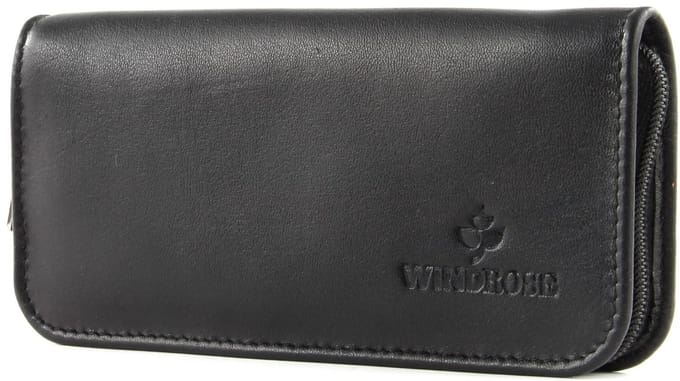 Windrose Nappa Juwelenkistje Leer 14 cm