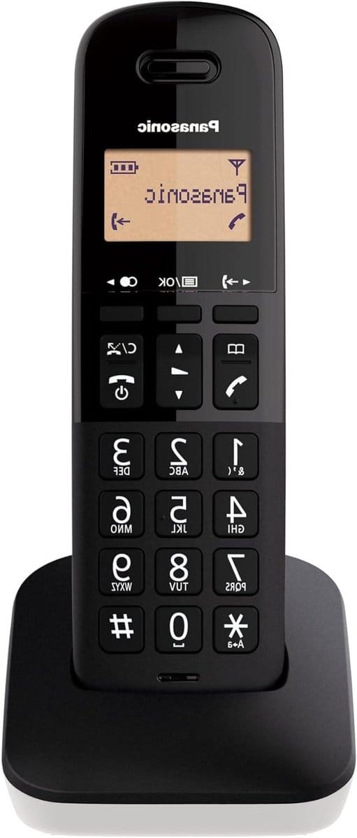 Draadloze Telefoon - Huistelefoon DECT - Thuis Bellen - Enkel Toetsenbord - 10 mm - Wit
