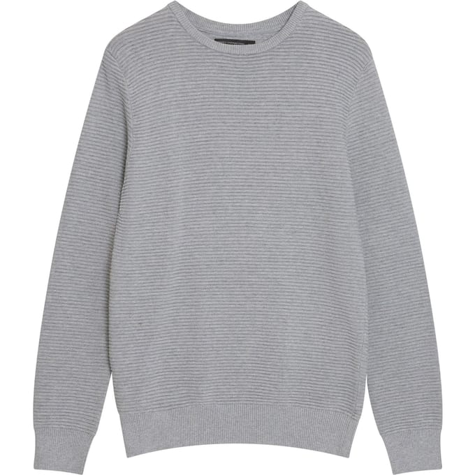 French Connection Ottoman Lgt Grey Mel Taglia: L | Maglioni a maglia Outlet | Uomo | Grigio