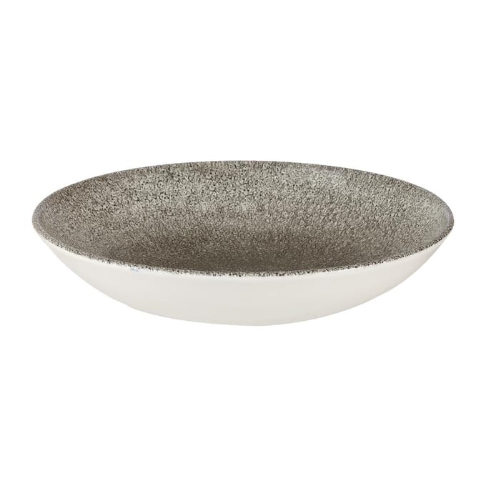 Churchill Raku Quartz Black Evolve Coupe Kom 24.8cm (12 stuks)