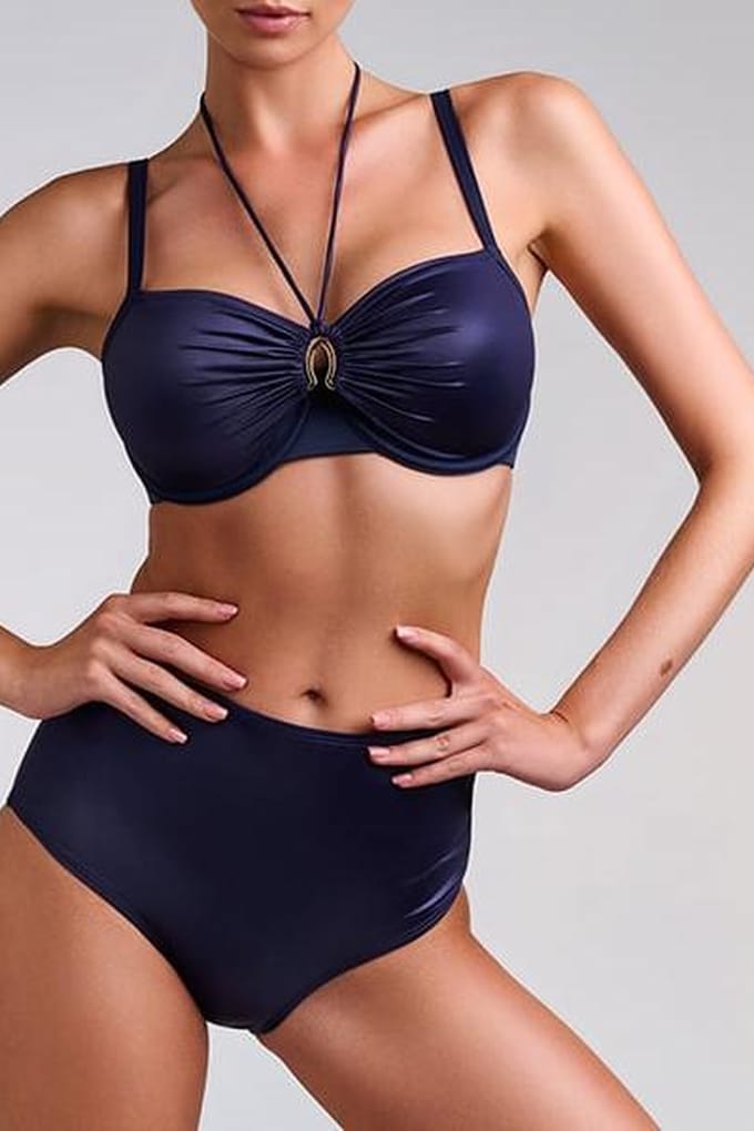 Marlies Dekkers Jet Set Majestic Blue Briefs Größe: L | Bikinis Outlet | Damen | Blau