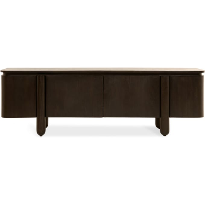Tv-meubel Rondo Donkerbruin 175cm - Giga Meubel