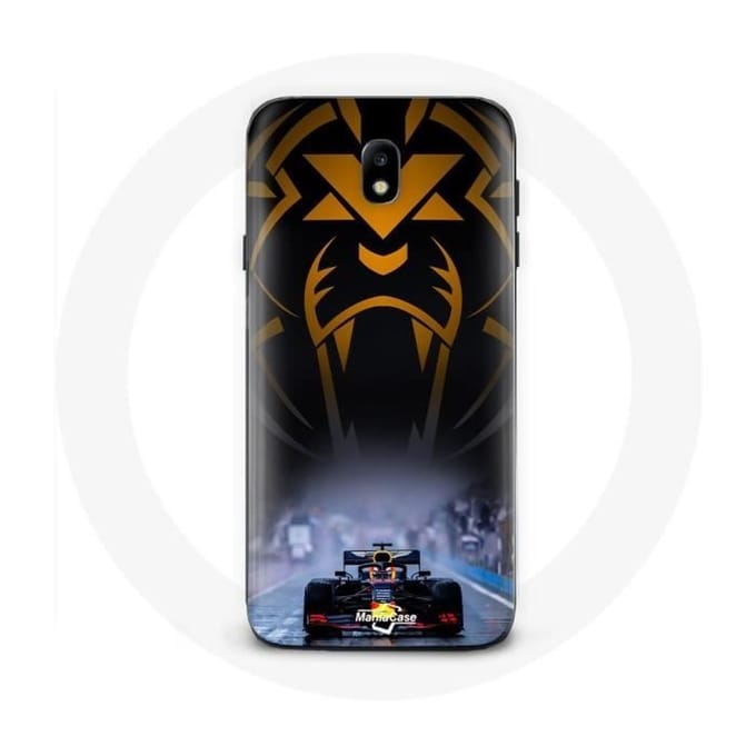 Case voor Samsung Galaxy J5 2017 Formule 1 Sebastian Vettel F1 Racing Driver Zwart