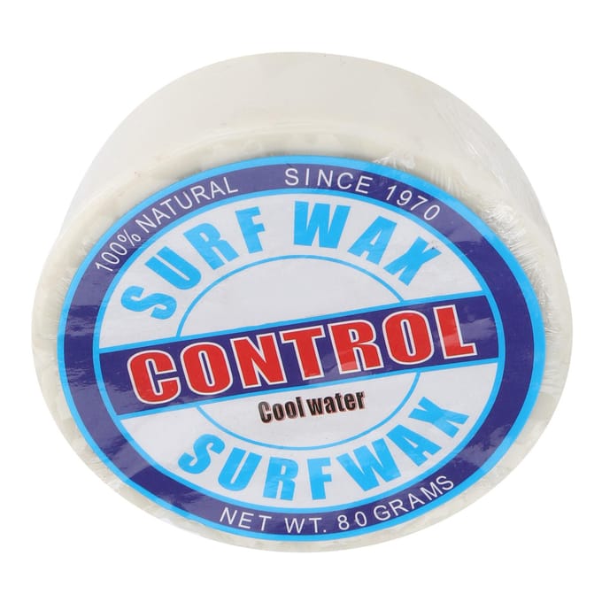 Accessoire de planche de surf antidérapant en cire de paraffine portable avec peigne à cire(Cire d'eau white