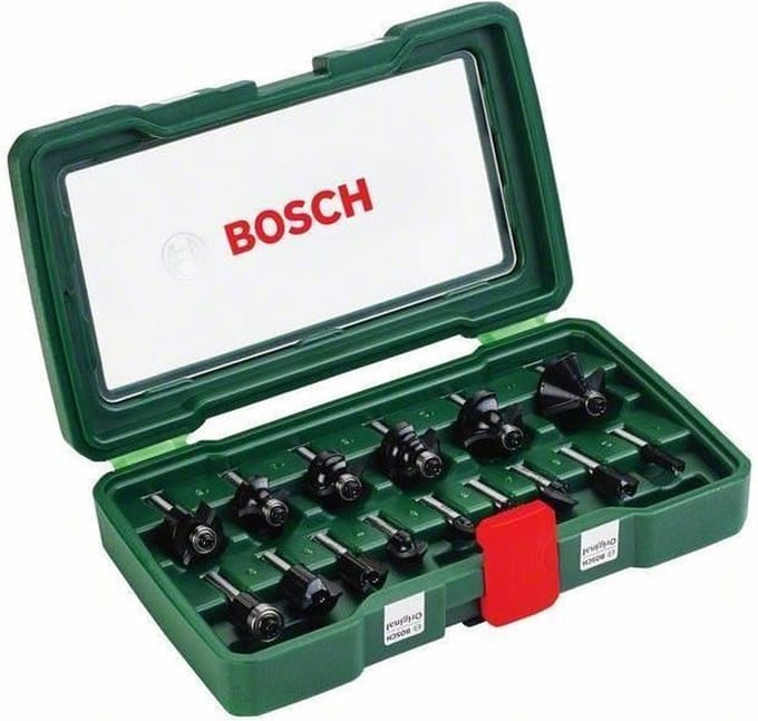 Bosch router-bitsæt