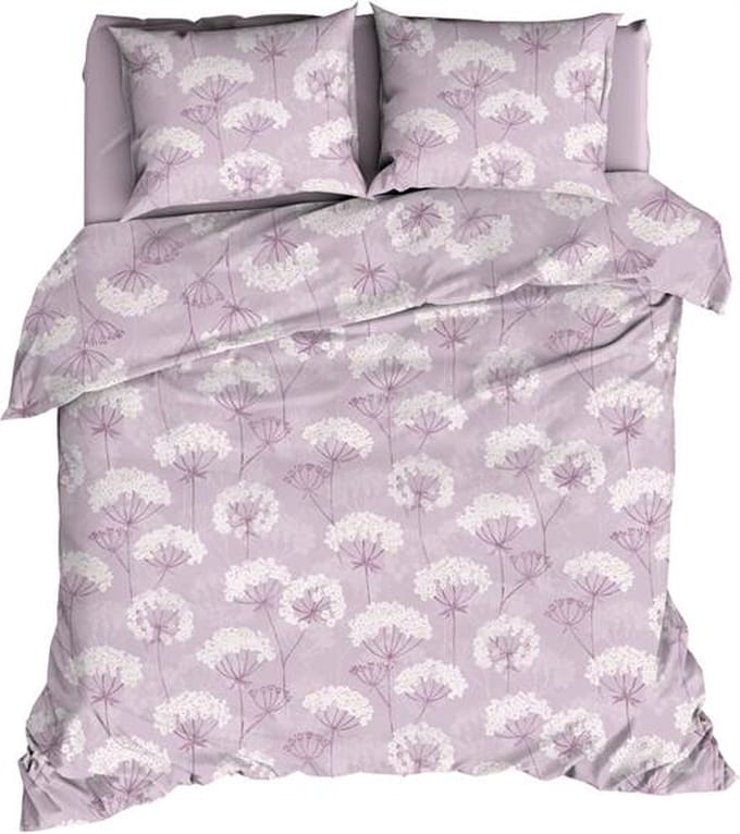 Romanette Astera Dekbedovertrek - Tweepersoons - 200x200/220 cm - Lila