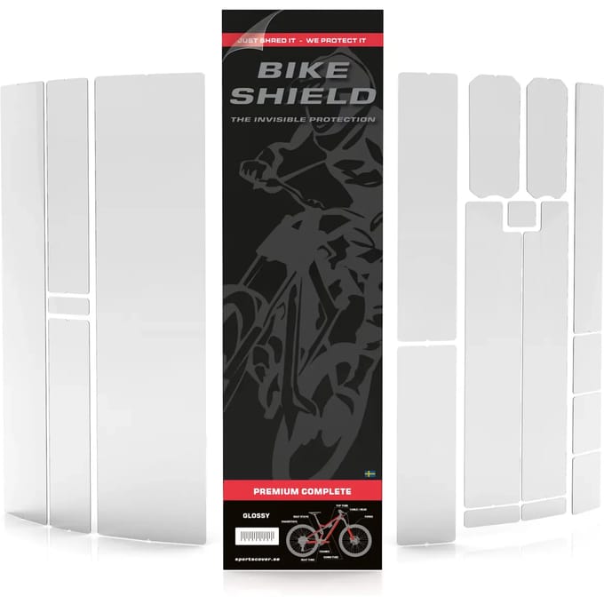 Bikeshield Premium Complete glossy - framebescherming - fiets protectie sticker