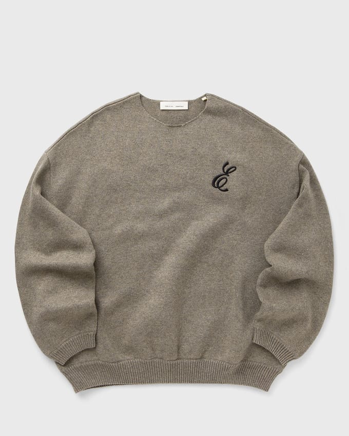 WAFFLE CREWNECK SWEATER