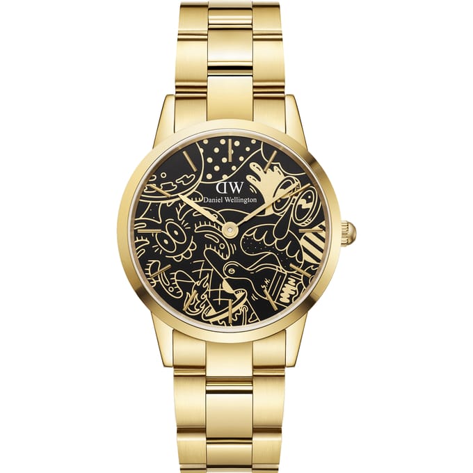 Daniel Wellington DW Iconic Steven Harrington 36mm Gold