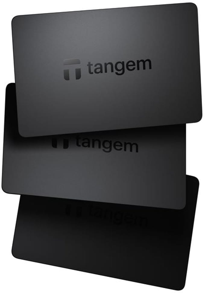 Tangem Portemonnee - Set Van 3 Kaarten