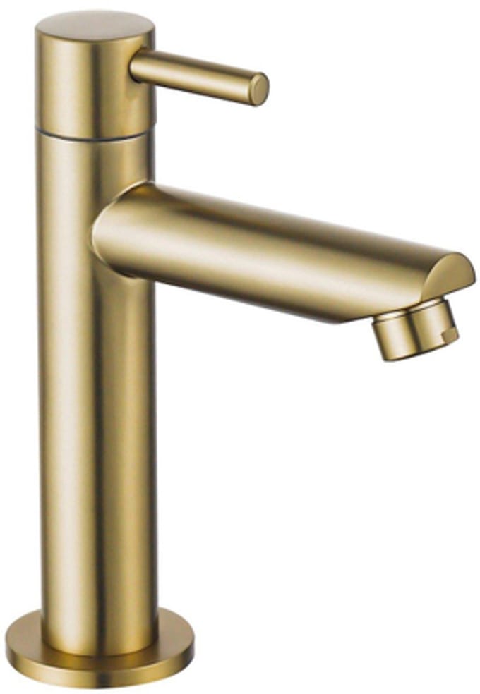FugaFlow Sobrado Fonteinkraan - 14.4cm - opbouw - 1gats - PVD - geborsteld Messing
