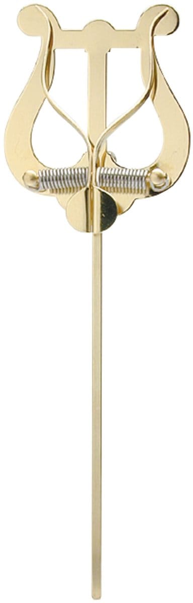 Stölzel Marschgabel Lyra medium 2 Drücker messing - Marching - Muziekstandaard