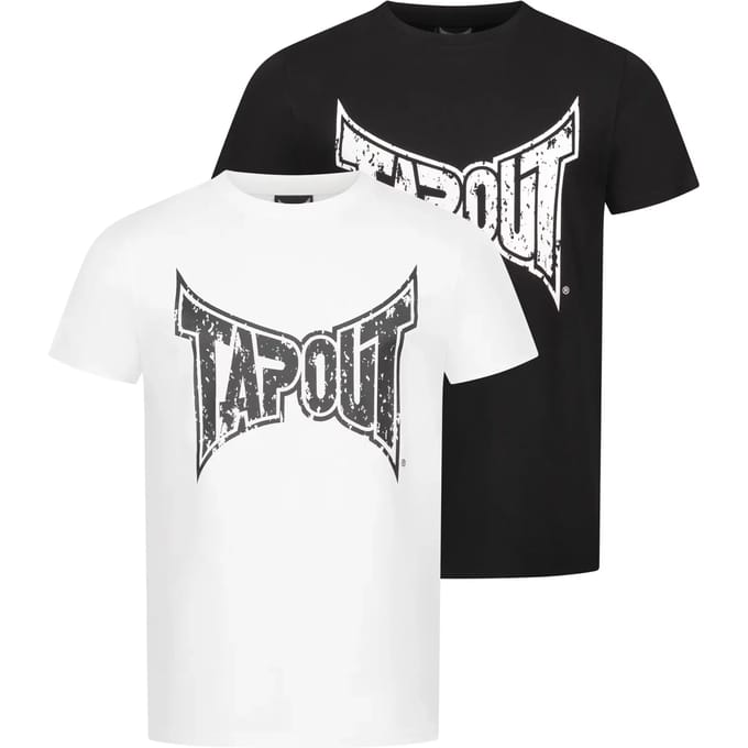 Tapout Amboyn heren T-shirt regular fit dubbelpak