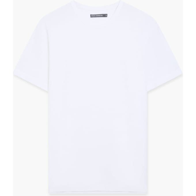 French Connection Popcorn White Taglia: S | Magliette basic Outlet | Uomo | Bianco