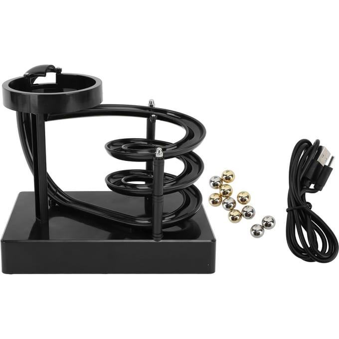 Perpetuum Mobile Knikkerbaan Educatief Oplaadbaar Rollende Bal Perpetuum Mobile Speelgoed Wetenschap black