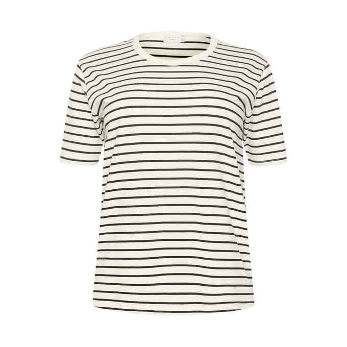 T-shirt 1/2 dames KAFFE Curve Winni