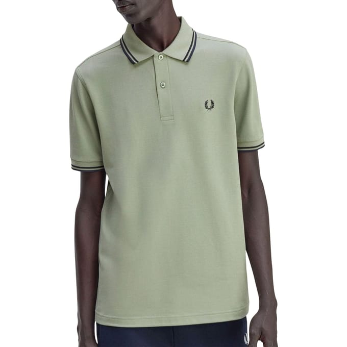 Fred Perry poloshirt korte mouw groen