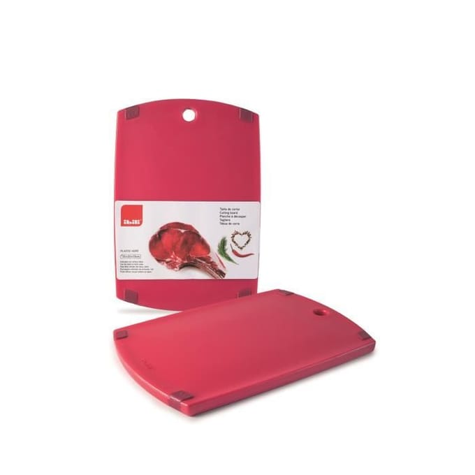 Snijplank - IBILI - 749433R - Kunststof - Rood - 33 x 23 x 1,5 cm