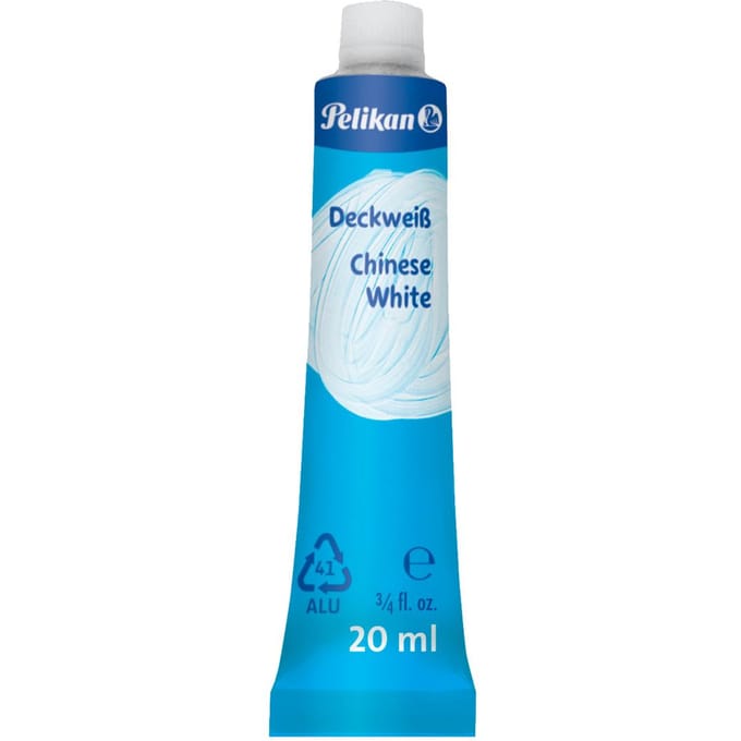 Pelikaan Dekkende Witte Tube 7, Inhoud: 20 ml